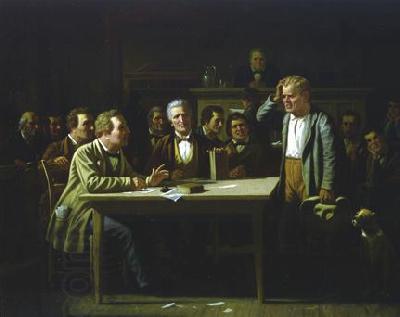 George Caleb Bingham The Puzzled Witness oil painting picture